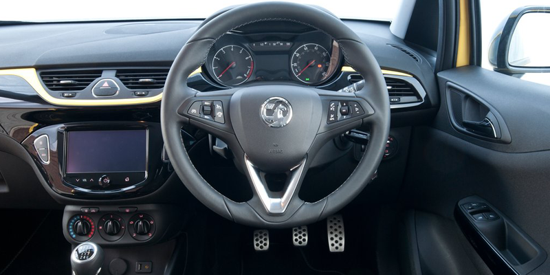 vauxhall corsa interior